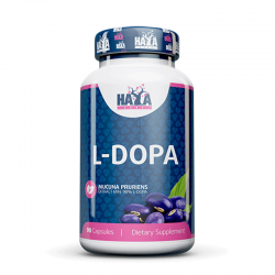 HAYA LABS L-DOPA /Mucuna Pruriens Extract/ - 90 caps
